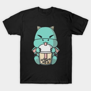 Boba Milk Tea Dragon T-Shirt